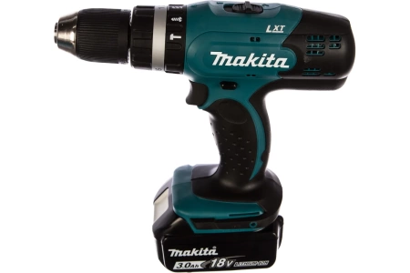 Дрель ударная аккумуляторная Makita DHP453RFE (18В,Li-ion,2х3Ач,0-400\1300об\мин,42Нм,БЗП 1-13мм)