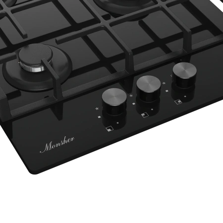 Варочная поверхность газовая Monsher MGG 42 Noir