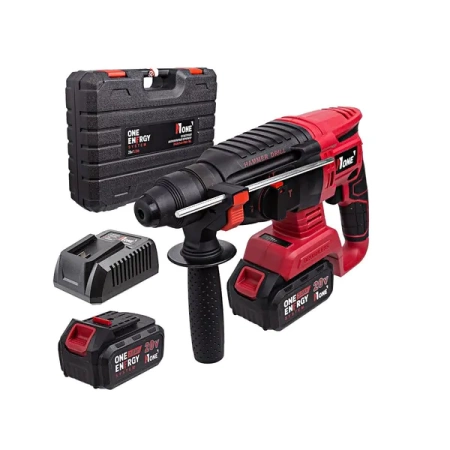 Перфоратор аккумуляторный SDS-plus Number One EH26/3.0-PRO-BL (20В,Li-ion,2х3Ач,4реж,3.2Дж,бет26мм.б/щ)