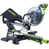 Пила торцовочная Greenworks GD24MS216,24V,бесщеточная,4800 об/мин,216x30мм,рез 65х310мм,без АКБ и ЗУ