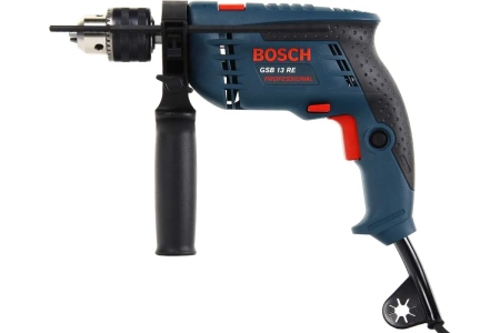 Дрель ударная Bosch GSB 13 RE (600Вт, БЗП 1.5-13мм, 0-2800об/мин, 0-42000уд/мин, реверс)