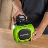 Система акустическая беспроводная Greenworks GPT-MNBS (гибрид. 24V/220V,Bluetooth,USB,без АКБ и ЗУ)