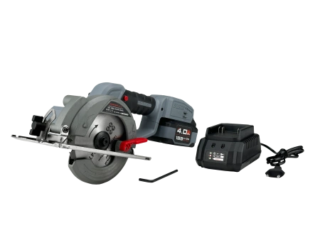Пила дисковая аккумуляторная Profipower DHS-18V (18ВLi-ion,1х4Ач,6700об/м,диск140х20,пил42/29)