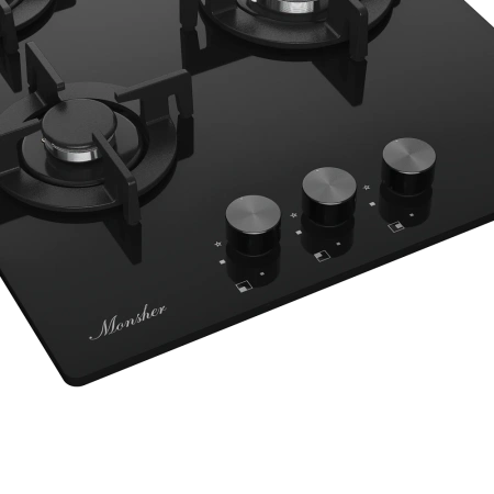 Варочная поверхность газовая Monsher MGG 44 Noir