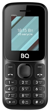 Сотовый телефон BQ 1848 Step+ Black (без СЗУ в комплекте)