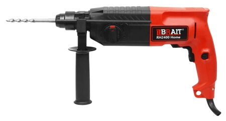 Перфоратор Brait SDS- Plus RH2400 Home (850Вт,3реж,2.6Дж,бетон 24мм), кейс