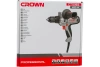 Дрель-шуруповерт сетевая Crown CT10152 420Вт, 80Нм, БЗП 2-13мм
