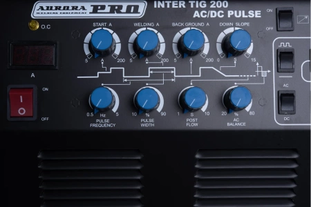 Сварочный аппарат Aurora PRO INTER TIG 200 AC/DC PULSE Mosfet 10052