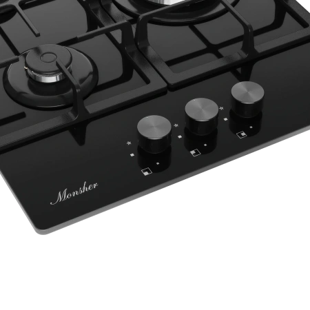 Варочная поверхность газовая Monsher MGG 32 Noir
